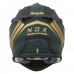 Кацига Nox N633 Airshock мат зелена / златна